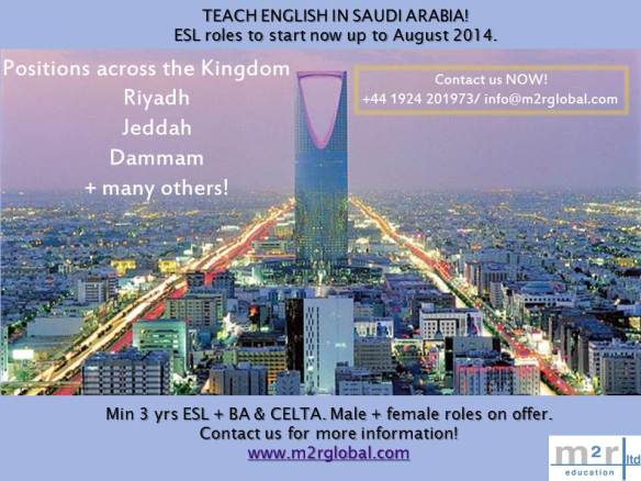 Teach English in Saudi Arabia